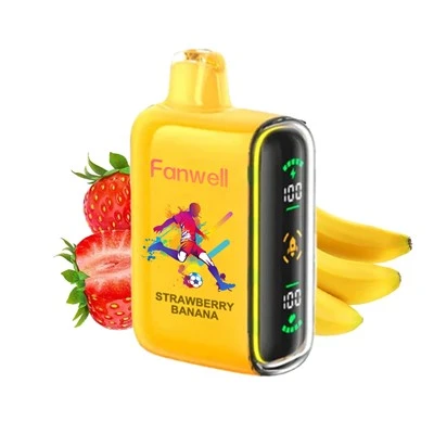 Fanwell 15000 Rookwolken Wegwerpvape LED-indicator Dual Mesh Coil Vape